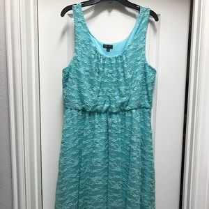 Turquoise dress